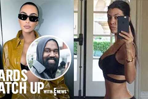 Kanye's Nasty Text to Kim &amp; Kourtney Talks Weight Gain | The Kardashians Recap Season 2 With E! ..