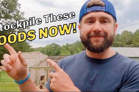 10 Foods You NEED To BUY NOW (Before Its GONE) Emergency Food Storage | Prepping Pantry