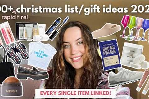 100+ RAPID FIRE Christmas List/Gift Ideas! best gifts of 2022... things on no one else's lists!