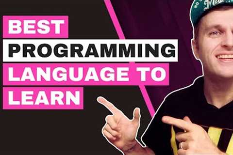 Best Programming Language To Learn For Beginners in 2023 [ no bs advice ]