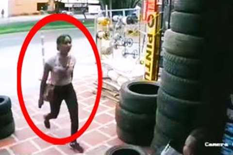 25 INCREDIBLE MOMENTS CAUGHT ON CCTV &amp; SECURITY CAMERAS
