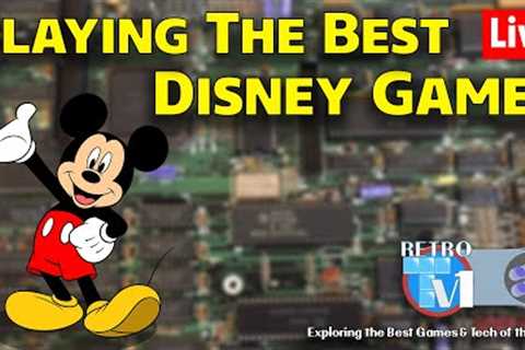 🔴Live: Playing some of the Best Disney Games - Retro Gaming Live Stream