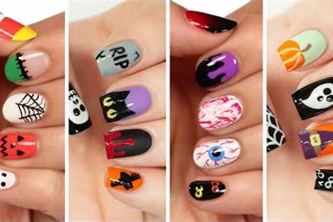 Cute Nail Art 2021 | Fun &amp; Easy Halloween Nail Design Compilation!