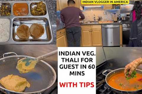 Tyohaar Ki Thaali Recipes with Tips~Special Thali Recipes~Easy Indian Veg Menu For Guest in 1hr