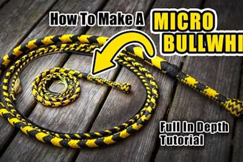 How To Make A Miniature Pocket Sized Bullwhip