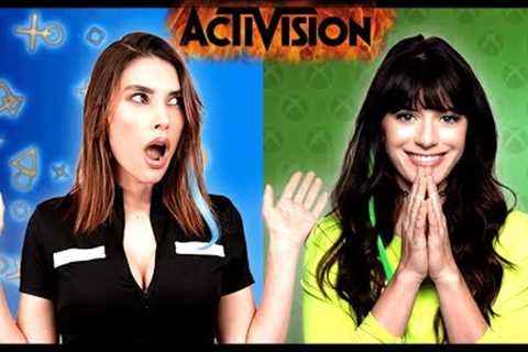 Sony Reacts to Microsoft + Activision Deal | PlayStation Girl