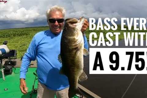 Bass every cast with a 9.75 Lb