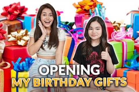 OPENING MY BIRTHDAY GIFTS! | IVANA ALAWI