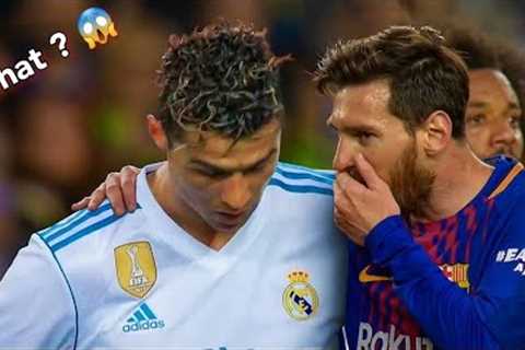 Cristiano Ronaldo Vs Lionel Messi What a Moment 2022👌😱