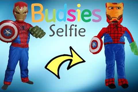 Budsies Selfie Superhero Mash-Up Unboxing Huggable Kids Plush Toys With Superman Ckn Toys