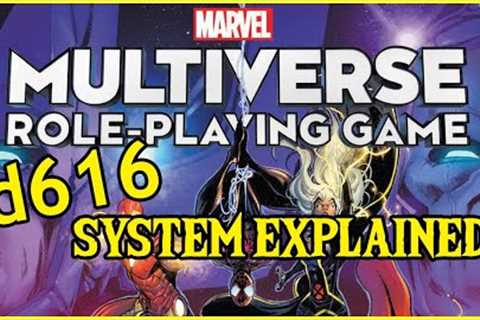 Marvel Multiverse Role Playing  Game D161 Dice System Explained