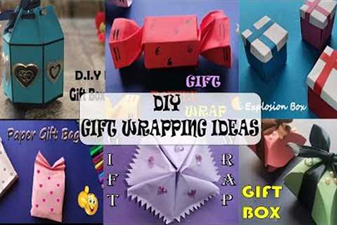 DIY Beautiful Gift Wrapping Ideas 🎁 | Wrapping Ideas | How to wrap your gifts different &amp;..