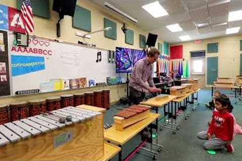Orff Instrument Exploration - How I Introduce Mallet Instruments to Kindergartners