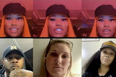 Nicki Minaj gets EMOTIONAL reuniting with her TEACHER on IG Live | 10-17-22 | FULL LIVESTREAM