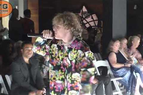 Lev cameron Raps at LA Fashion Week