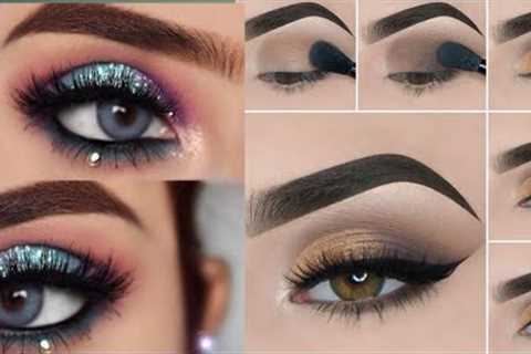 top 10 Eye makeup tutorial.. step by step..