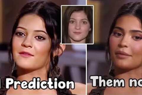 What would the Kardashians look like without plastic surgery? Thanks to AI we may have our answer