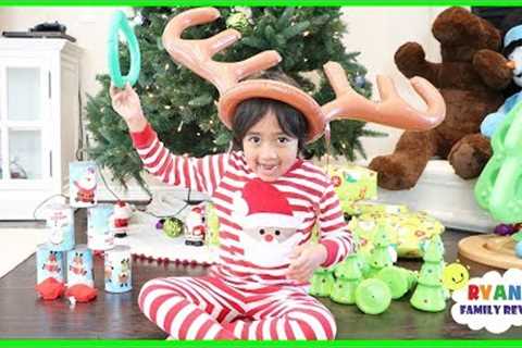 Christmas Morning 2017 Family Games and Toys with Ryan's Family Review