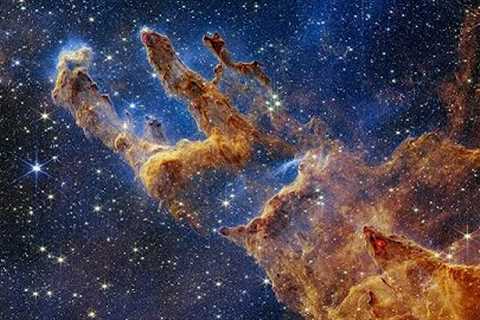 James Webb Space Telescope captures star-filled new images of the Pillars of Creation #socialtechtv
