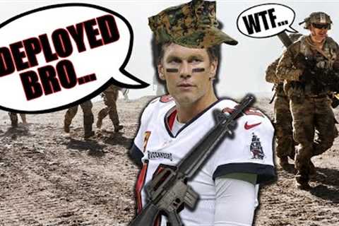 Tom Brady Says NFL Is Like A Military Deployment (Military Are PISSED!)