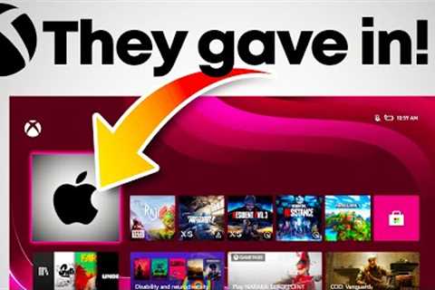 FINALLY! NEW Xbox Update with Apple!