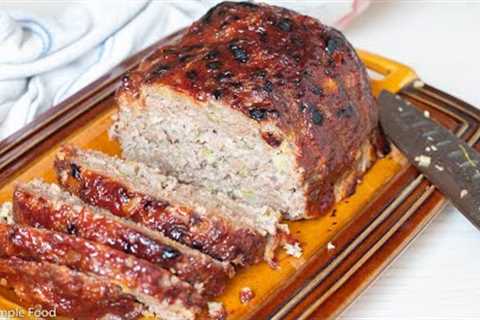 Classic and Easy Beef Meatloaf Recipe - Eat Simple food