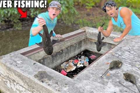Hand Fishing in SEWER For NEW PETS!