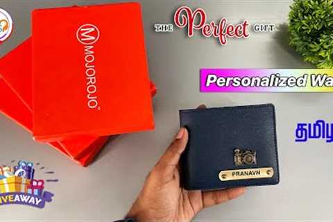 Mojorojo Personalized Wallet Review 😍😍😍 (Best Gift) + Giveaway in Tamil @TechApps Tamil