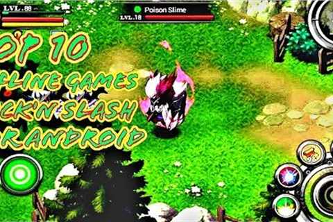 TOP 10 Games RPG Offline Hack'N Slash For Android