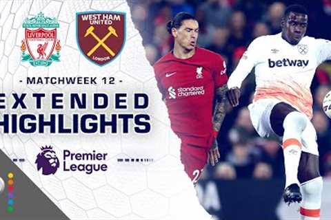 Liverpool v. West Ham United | PREMIER LEAGUE HIGHLIGHTS | 10/19/2022 | NBC Sports