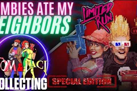 Zombies Ate My Neighbors Collector's Edition Unboxing -- Limited Run Games