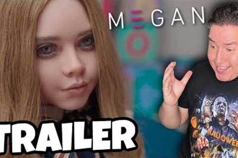 M3GAN Trailer Reaction... WTF Did I Just Watch?! (Blumhouse Doll Horror Movie)