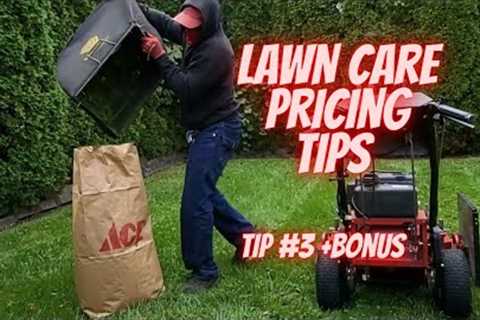 Lawn Care Pricing 💵 [Bagging Technique] Tips.#3+ #satisfying #lawncare #pricingstrategy #asmr