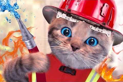 Little Kitten Preschool Adventure Education Games iOS Kids Play Fun Cute Kitten Pet Care Learn #635