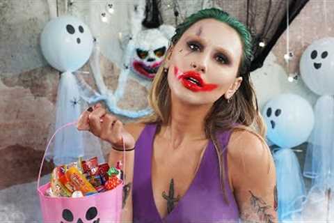 My DIY female Joker makeup tutorial actually WORKED (Kinda😂)