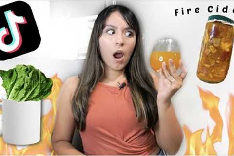 Trying VIRAL TikTok Health Hacks