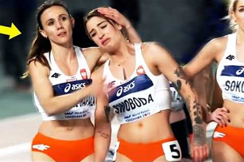 WHEN ATHLETES HAVING A BAD DAY  ( Funny moments of baton pass )