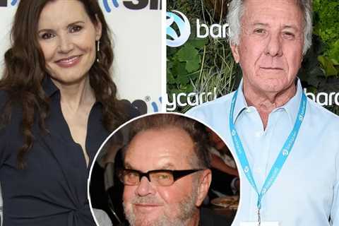 Geena Davis Says She Used Dustin Hoffman's Advice to Reject Jack Nicholson