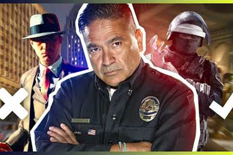Police Officer RANKS The Most Realistic Video Games