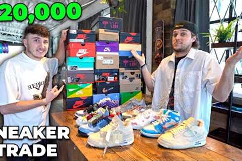 My BIGGEST Trade Ever With A Sneaker Store! (Over $20,000 In Value!)