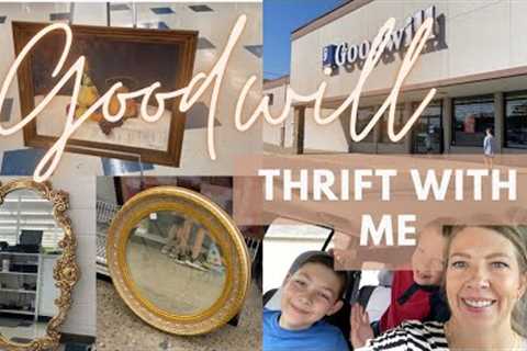 GOODWILL THRIFT WITH ME | Home Decor Thrifting | Small Thrift Haul