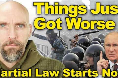 THINGS JUST GOT WORSE. MARTIAL LAW STARTS NOW! NUCLEAR WEAPONS TRACKING HAS BEGUN.