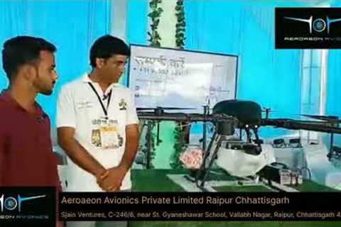 Agriculture Drone Spray Advanced Technology @aeroaeon avionics private limited Raipur Chhattisgarh