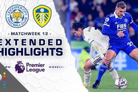 Leicester City v. Leeds United | PREMIER LEAGUE HIGHLIGHTS | 10/20/2022 | NBC Sports