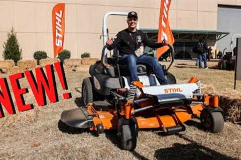 A STIHL Zero Turn MOWER?! (Brand New Reveal!)