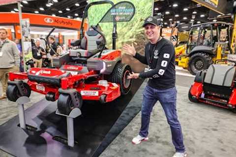 FIRST LOOK! Newest Exmark Mowers From EQUIP 2022!
