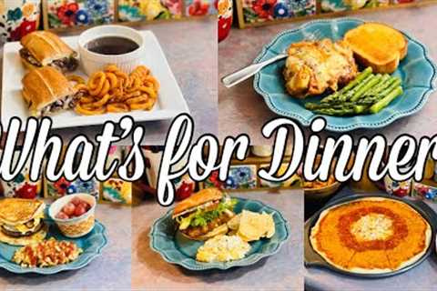 What’s for Dinner | Simple Budget Friendly Family Meal Ideas | October 2022