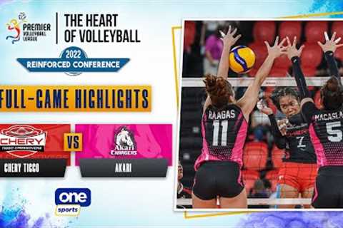 Chery Tiggo vs. Akari highlights | 2022 PVL Reinforced Conference - Oct. 20, 2022