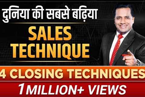 Best Sales Techniques | Closing Techniques | Selling Skills | Dr Vivek Bindra