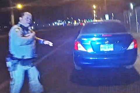 Bodycam Footage Shows The Shooting of a Las Vegas Police Officer